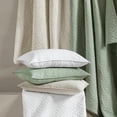 thumbnail image 6 of palassio Beige 100% Cotton Quilt Queen Size Bedding Sets with 2 Pillow Shams, Textured Lightweight Soft Bedspread Shabby Chic Coverlet, Neutral Quilted Comforter Bed Cover for All Season, 3 Pieces, 6 of 10
