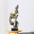 thumbnail image 4 of Guardoinrt Unique Style Silence Is Figure Abstract Art Statue For Home Accents Add Charm white, 4 of 6