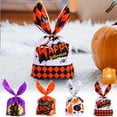 thumbnail image 7 of Darzheoy 50 PCS Halloween Treat Bags Candy Bags, Kids Gift Bags Goodie Bags, Cute Rabbit Ear Small Halloween Cookies Gift Bags for Halloween Party Decoration Supplies, 7 of 7