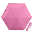 thumbnail image 3 of Paraguas Sombrilla Plegable REGALOMEX Fucsia Tamaño Portátil Apertura Manual Varillas Resistentes al Viento, 3 of 5
