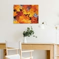 thumbnail image 5 of Fenyluxe Colorful Leaves Canvas Wall Art Print Ready To Hang Home Decorations 16x12in, 5 of 6