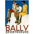 thumbnail image 3 of Cardinaux, Emil 11x14 Black Modern Framed Museum Art Print Titled - Bally Sportschuhe, 3 of 5