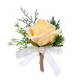 thumbnail image 1 of Fuerza Novia Muñeca Flor Hermosa Rama Dama De Honor Mujeres Pin Pulsera Hombres Vestido De Accesorio Calla Collar Aguja Perla Corsage, 1 of 4