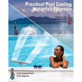 thumbnail image 3 of Fuente-Cascada para Piscina ZCONIEY con Doble Rociador, 3 of 9