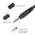 thumbnail image 5 of 3.5mm Headsets Cable for Headphones Headsets Mic Splitter Adapters for Gamings PC 20cm Headsets Splitter Cable, 5 of 8
