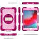 thumbnail image 5 of Funda Color Shock para iPad Mini 4/5 con correa para el hombro, correa de mano, soporte ajustable, a prueba de golpes, apta para niños, 5 of 5