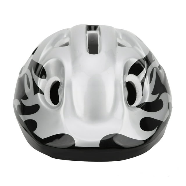 Adjustable Hook Foam Bike Helmet, Cycling Helmet, Loop Fastener for Balancing Scooter Blue,Gray
