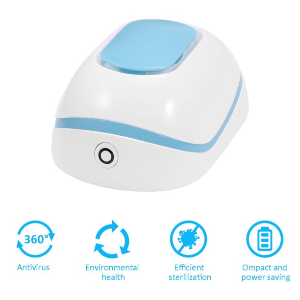 Vogacara Purificador de aire portátil para el hogar O3 Oxígeno Generador de ozono Eliminador de olores de humo masajeadores Azul Vogacara CE003028-02