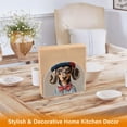 thumbnail image 6 of Yayeee Napkin Holder for Table Kitchen Paper Tissue Organization, Red Dog Artist, 6 of 8