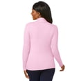 thumbnail image 2 of Jessica London Women's Plus Size Ribbed Cotton Turtleneck Sweater, 2 of 4