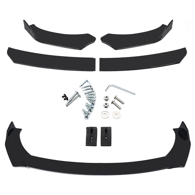 Difusor De Labio De Parachoques Delantero Universal Para Coche, Accesorios De Estilo De Coche, Pala Protectora De Alerón, 4 Uds. Kearding VI011874-01