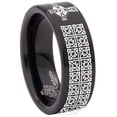 thumbnail image 6 of Celtic Cross Tungsten Carbide Ring, 6 of 9