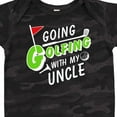 thumbnail image 4 of Inktastic Going Golfing with My Uncle Kids Golf Boys or Girls Baby Bodysuit, 4 of 5