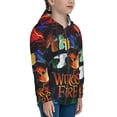thumbnail image 3 of Wings Of Fire Teenager Zip-Up Hoodie Print Hooded Sweatshirt Soft & Elastic Sweater Outerwear For Daily Wear Large, 3 of 8