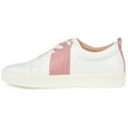 thumbnail image 2 of Journee Womens Raaye Two-Tone Lace-Up Sneakers, 2 of 8