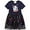 Navy unicorn, variant on WIBACKER Toddler and Little Girl's Casual Ruffled Sleeveless Tutu Skater Princess Dress - 1PCS Butterfly