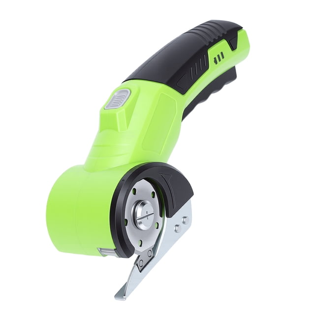 Cortador De Cartón Eléctrico, Tijeras Eléctricas Inalámbricas, Cortador De Cartón Recargable Con Indicador De Batería Con Luz LED, Para Tela Cuero