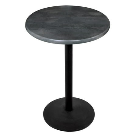 Round Patio Table Dimensions Holland Bar Stool Co Outdoor 30 in. Round Base Counter Height Indoor/Outdoor Patio Dining Table ()