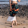 thumbnail image 6 of Platypus Stylish Chiffon Beach Skirt Summer Dress with Polyester Straps, 6 of 6