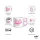 thumbnail image 4 of Taza de café Zak Designs Barbie Ceramic, 450 ml, coleccionable, 4 of 7