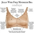 thumbnail image 6 of Jillian Wire-Free Seamless Minimizer Bra, 6 of 7