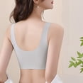 thumbnail image 6 of Lixiuxyad Womens Bras Push up Underwire Women's Thin Seamless Vest Soft Support Large Chest Small Half Fixed Cup Breathable Bra, 6 of 6