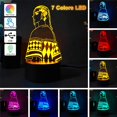 thumbnail image 2 of 2Pack 3D Night LED Light Lamp Base, FYBTO 16 Colors LED Lights Base with Acrylic Lights Display Base, Remote Control and USB Cable, Colourful Lamp Base Decor for Bedroom Kidsroom Shop, 2 of 5