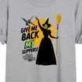 thumbnail image 3 of The Wizard of Oz - Give Me Back My Slippers - Juniors Ideal Flowy Muscle T-Shirt, 3 of 5