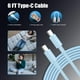 thumbnail image 5 of Cargador Essri USB C de 45 W para Samsung Galaxy S24 con cable de 6 pies, 5 of 7
