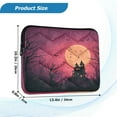 thumbnail image 3 of Quilted Laptop Sleeve for 13-16 Inch Laptops Protective Laptop Case Cover Lightweight Travel & Office Essentials Red Halloween Night, 3 of 8