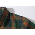 thumbnail image 6 of SSLR Flannel Shirts for Women Long Sleeve Button Down Shirts Plaid Lightweight Casual, 6 of 8