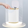 thumbnail image 2 of Bote de basura inteligente de inducción automática Bote de basura automático Cubo de basura con tapa Cubo de basura de cocina para cocina / oficina / Sunnimix bote de basura automático, 2 of 7