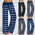thumbnail image 2 of Pantalones holgados casuales con efecto tie-dye para mujer, moda europea y americana, 2 of 5