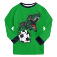 thumbnail image 2 of Xudanell Baby Boy Outfits Long Pants 2 Piece Winter Set 6t Boys Dinosaur Suit Boy Long Sleeved Clothes, 2 of 9