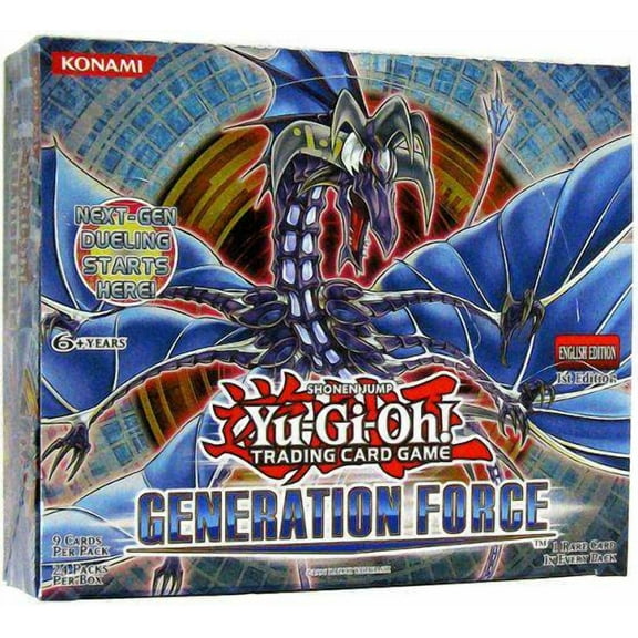 YuGiOh Generation Force Booster Box (24 Packs)