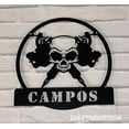 thumbnail image 2 of Craftnamesign Custom Tattoo Machine Artist Metal Wall Art LED Light, Custom Ink Studio Name Sign, 2 of 5