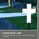 thumbnail image 2 of BRIGHTFUFU Lámpara de césped solar Cross Lámpara de palo cruzado Lámpara de estaca solar, 2 of 8
