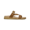 thumbnail image 2 of Dr. Scholl's Shoes Womens Island Dream Faux Leather Thong Slide Sandals, 2 of 2