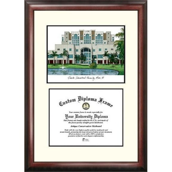 Florida International University 8.5" x 11" Legacy Scholar Diploma Frame