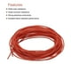 thumbnail image 4 of Cable de Silicona 28AWG 28 Calibre Flexible Estañado Cobre Estándar Alta-Temperatura Rojo 75m/246 Pies Unique Bargains, 4 of 7