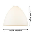 thumbnail image 3 of 616-1P-SG-GBD-161 Innovations Lighting Edison Dome - 1 Light Cord Hung Pendant In Industrial Style-17.75 Inches Tall and 16 Inches Wide-Satin Gold, 3 of 3