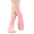 thumbnail image 6 of Kids Mid-Calf Socks 1 Pair Unisex Children Casual Solid Color Soft Stockings for Boys Girls Outdoor School Sports Daily Activewear 5-14 Years, 6 of 6