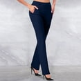 thumbnail image 3 of Pantalones de yoga para mujer, pantalones deportivos de cintura alta y vientre plano, de moda y sencillos, 3 of 6