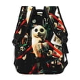 thumbnail image 4 of Goofa The Nightmare Before Christmas Pattern Casual Backpack for School & Travel – Lightweight Ergonomic Backpack with Laptop Compartment, Multiple Pockets-One Size, 4 of 5
