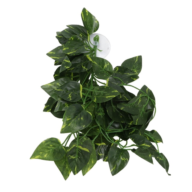 ESTINK Simulation Rattan Landscaping, Shape Fine Workmanship Neatly Cut Edges Hanging Plant False Vine For Decoration And Landscaping Of Fish Tanks