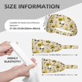 thumbnail image 4 of Rocae Gnomes Bees And Sunflowers for Elastic Exercise Headband for Men and Women Moisture Wicking Athletic Sweatbands Summer Accessories Elastic Bands, 4 of 9