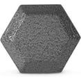 thumbnail image 3 of Cap Barbell Solid Hex Single Dumbbells (95-Pound), 3 of 6
