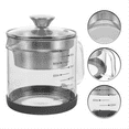 thumbnail image 4 of Food Strainer Nut Milk Bag Replacement Yogurt Strainer Stainless Steel Iced Tea Pitcher Juice Beverage Carafe with Scale, 4 of 7