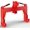 Red, variant on Historyli 3-Point Quick Hitch for Tractors with 3000 LBS Lifting Capacity,Compatible with Category 1 and 2 Tractors,Includes 2 Receivers,Attachment Between Lower Arms,Red