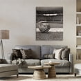 thumbnail image 3 of Stupell Industries Shabby Chic Vintage Sports Weathered Baseball Canvas Art, 30 x 40, by Marcus Prime, 3 of 8